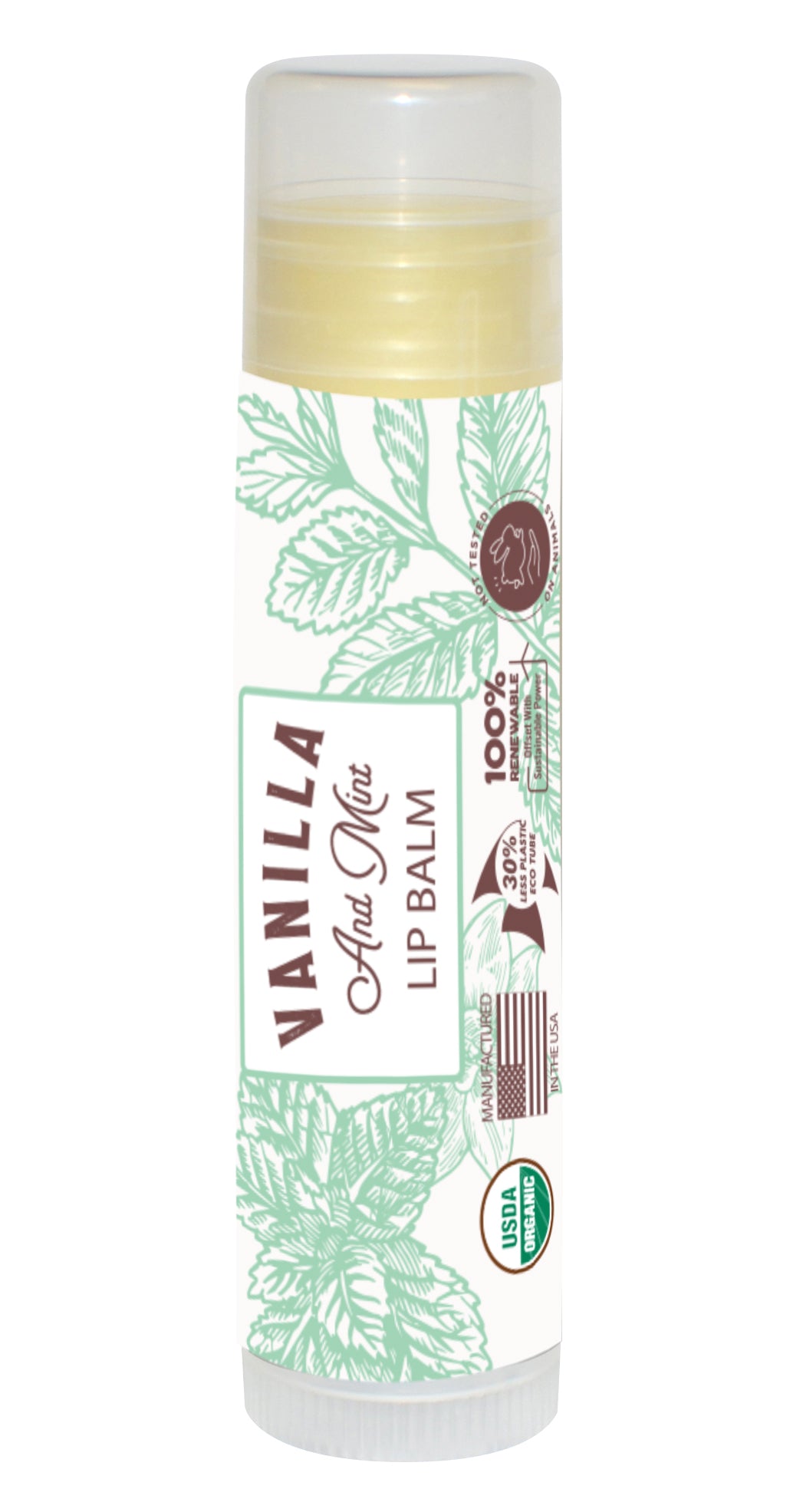Vanilla Mint Lip Balm USDA - PL905-USDA
